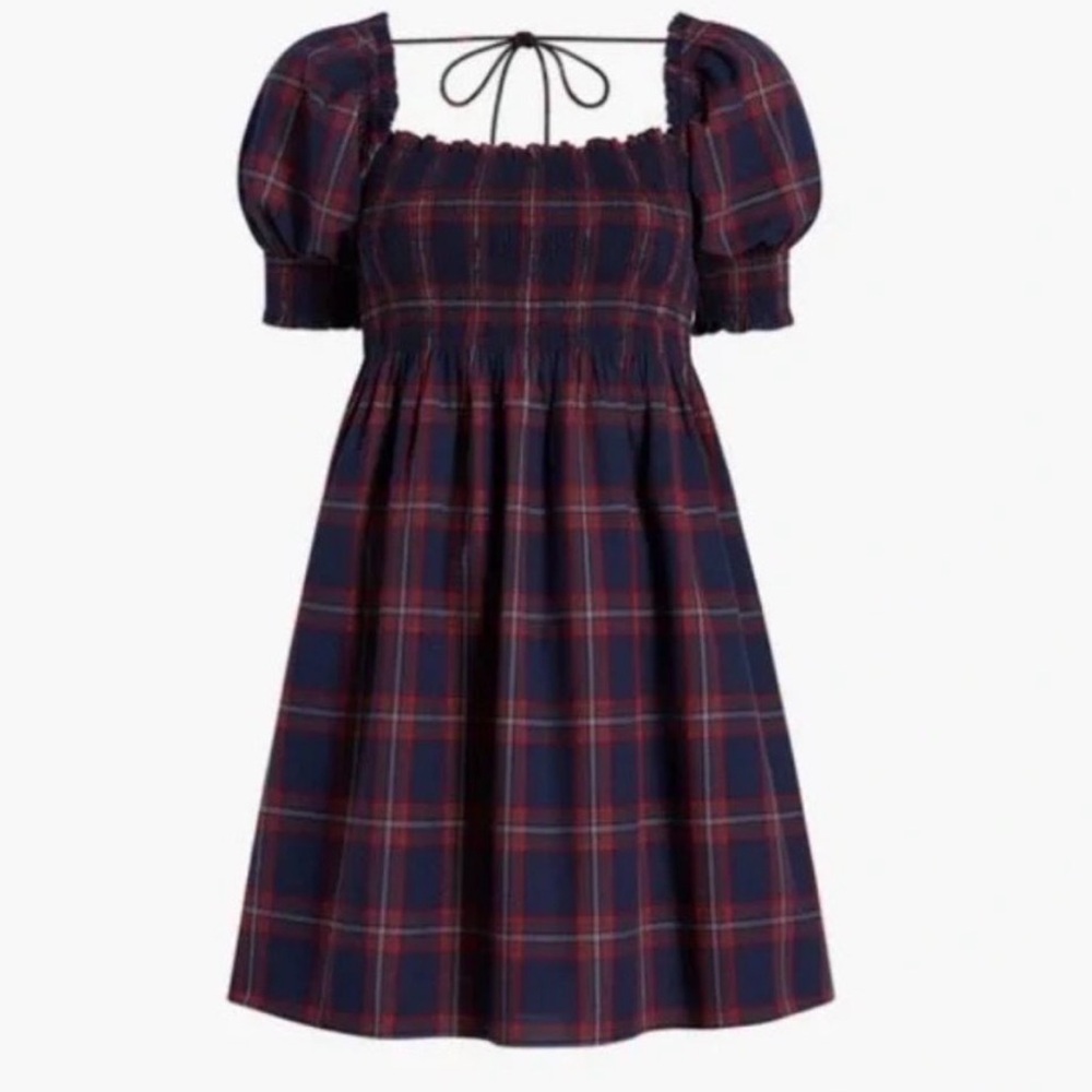 Hill House Athena Nap Dress in Tartan